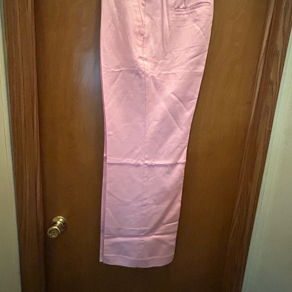 Talbots Pink Straight Leg Pants